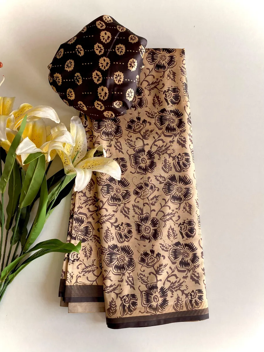 Pure Dola Viscose – Soft, Flowing & Elegant Saree